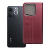 Etui z klapką na Realme NOTE 70 Smart Magneto burgundowe