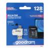 GOODRAM czytnik kart pamięci USB A + Micro USB ALL IN ONE M1A4 + karta microSD 128GB z adapterem