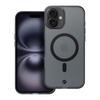 Etui na iPhone 16 PLUS Forcell F-Protect Levels Dual Layer 4D technology zgodne z MagSafe Military Drop-Test smoky black
