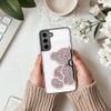 Etui na Samsung A07 / A08 Teddy Bear różowe