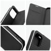 Etui z klapką na iPhone 13 Luna Book Carbon czarne