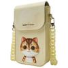 NIMMY torebka na telefon BIG EYED PET 2.0 Cat khaki
