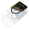 Etui na iPhone 18 Pro / 17 Pro Golden zgodne z MagSafe czarne