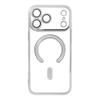 Etui na iPhone 18 Pro / 17 Pro Electro Mag Cover zgodne z MagSafe srebrne