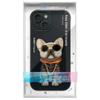 NIMMY futerał GLASSES COOL DOG do IPHONE 15 czarny
