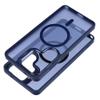 Etui na Samsung A37 Forcell F-Protect Shadow Stand Premium zgodne z MagSafe granatowe 0INT