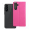 Etui z klapką na Samsung A36 5G Sensitive Book różowe