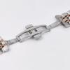 Pasek do zegarka 22 mm Titmo Strap S4 stalowa bransoleta srebrno-różowy