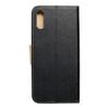 Etui z klapką na Xiaomi Redmi 9A Fancy Book czarno-złote