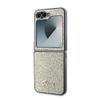 GUESS futerał do SAMSUNG Z Flip 6 GUHCZF6HGGSHD (HC PU 4G Glitter Script) złoty