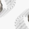 DUX DUCIS pasek OCEAN WAVE silikonowy do Apple Watch 42 / 44 / 45 mm biały