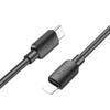 Kabel USB C do Lightning Hoco PD 2,4A 20W 1 m X96 czarny
