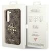 GUESS futerał do SAMSUNG S24 GUHCS24S4GMGBR (Leather 4G Metal Logo) brązowy