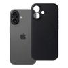 Etui na iPhone 17 Silicone Mag Cover zgodne z MagSafe (camera protection) czarne