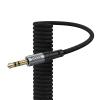 Kabel AUX Jack 3,5 mm do USB C Hoco 1,5 m UPA33B czarny
