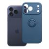 Etui na iPhone 18 Pro Max / 17 Pro Max Silicone Ring granatowe