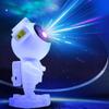 Projektor gwiazd astronauta z głośnikiem bluetooth X2501 biały