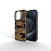 Etui na iPhone 16 PRO Forcell F-Protect Levels Dual Layer 4D technology zgodne z MagSafe Military Drop-Test desert camo
