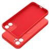 Futerał do iPhone 12 Silicone Mag Cover zgodny z MagSafe czerwony