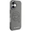 KARL LAGERFELD futerał do IPHONE 16 Pro  KLHCP16LHKHDCELK (IML Rhinestones S K Head) czarny