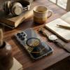 Etui na Samsung S24 / S25 Golden zgodne z MagSafe czarne