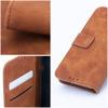 Etui z klapką na Samsung A33 5G Tender Book brązowe