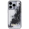 GUESS futerał do IPHONE 15 Pro GUHCP15LPSFDGSS (Sequin Script Metal) srebrny