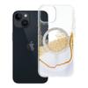 Etui na iPhone 13 / 14 Golden zgodne z MagSafe białe