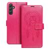 Etui z klapką na Samsung A34 5G Mezzo Book łapacz snów magenta