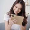 Etui z klapką na Samsung A13 5G / A04S Smart Case Book złote