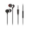 Słuchawki przewodowe douszne Jack 3,5 mm Forcell F-Audio U3 czarne