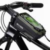 WILDMAN sakwa rowerowa na ramę na zamek 1L (4" - 7") GX220X zielona