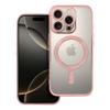 Futerał do iPhone 16 PRO Electro Mag Cover zgodny z MagSafe złoty róż