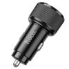 Ładowarka samochodowa Hoco 2 x USB C QC PD 50W NZ14B czarna