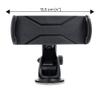 Uchwyt samochodowy do szyby (tablet 4" - 13") HS11 czarny