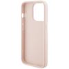 KARL LAGERFELD futerał do IPHONE 15 Pro KLHCP15LPQKPMP (Quilted Pattern) różowy