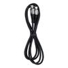 Kabel USB C do Lightning Blue Star 2,4A z oplotem 1,2 m TFK-DC-003 czarny