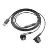 EOL Słuchawki przewodowe douszne USB C Hoco M123 czarne