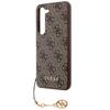 GUESS futerał do SAMSUNG S24 Plus GUHCS24MGF4GBR (4G Charm) brązowy