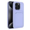 Futerał do iPhone 15 PRO Card Case fioletowy