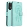 Etui z klapką na Samsung A53 5G Mezzo Book łapacz snów zielone