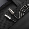 Kabel USB C do USB C Forcell F-Energy QC4.0 PD 3A 60W Metal 1 m C237 srebrny