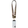 GUESS uniwesalny pasek GUUCNP4DGMW (4G PU Strap Tether Patch Strass Metal Logo) brązowy
