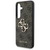 GUESS futerał do SAMSUNG S25 Plus GUHCS25M4GMGBR (4G PU Big Logo) brązowy