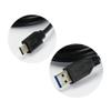 Kabel USB A do Typ C 3.0 2A HD2 2 m czarny