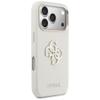 GUESS futerał do IPHONE 17 Pro GUHCP17L5PS4RGGE (PU FW Resin Logo) beżowy