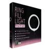 Lampa LED Ring Stream RGB pierścieniowa 10" z uchwytem na telefon + statyw czarna