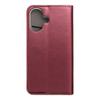 Etui z klapką na iPhone 17 Smart Magneto burgundowe