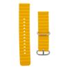 Pasek do zegarka 22 mm Titmo Strap S2 silicone żółty