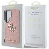GUESS futerał do SAMSUNG S25 Ultra GUHCS25LHG4SGP (Fixed Glitter Big 4G) różowy